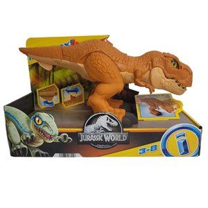 Fisher Price Imaginext Jurassic World Dinosaur Thrashin Action T Rex Dino New